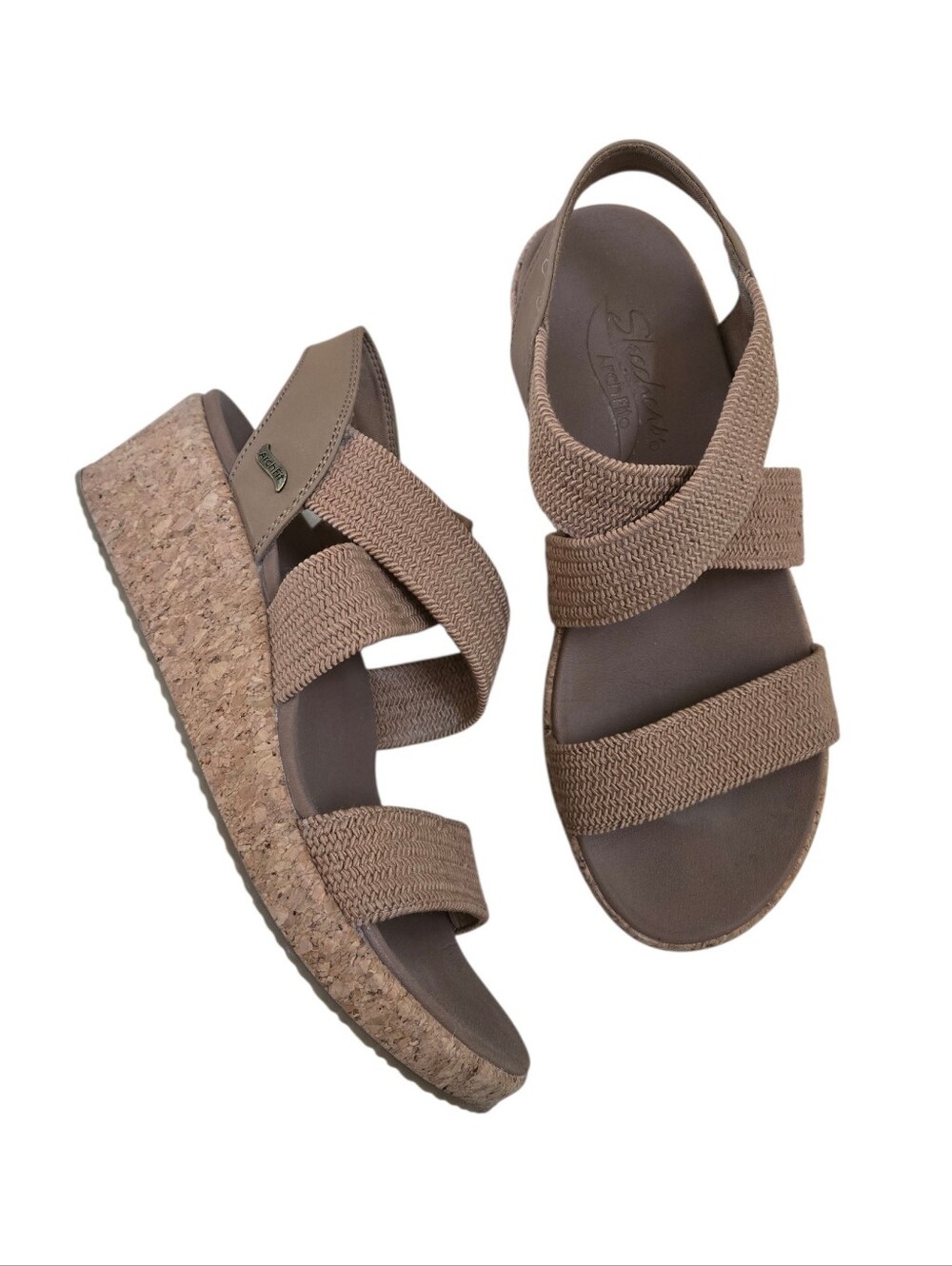 Skechers Arch Fit Beverlee Wedge Sandals